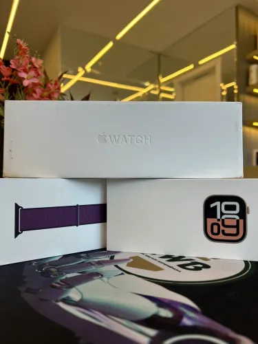 APPLE WATCH SERIES 10 46MM ROSE GOLD NOVO LACRADO