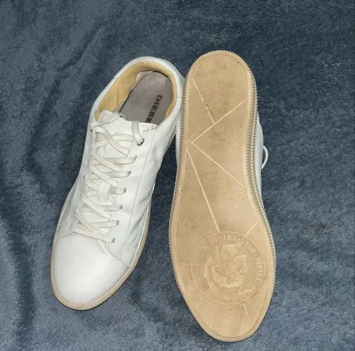 tenis branco diesel original tamanho 44