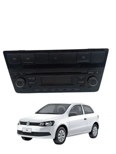 Radio Cd Player Original Volkswagen Gol G5 G6 2014 2015