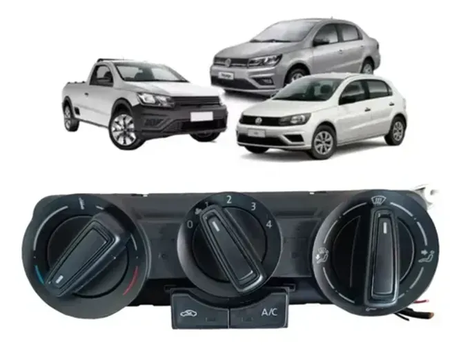 Controle Ar Vw Gol Voyage Saveiro 5u1820045b9b9 Original