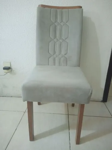 Kit 6 cadeiras sala jantar novas
