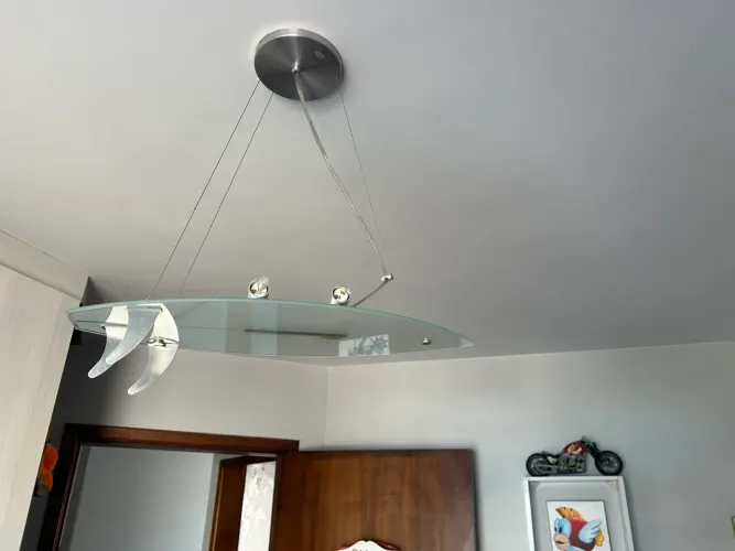 Luminária pendente Prancha de surf