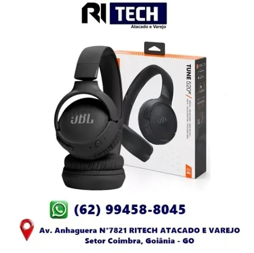 Fone de Ouvido Headphone Bluetooth JBL Tune 520BT