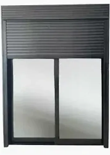 Porta Alumínio Com Persiana 220x150mt Controle Remoto