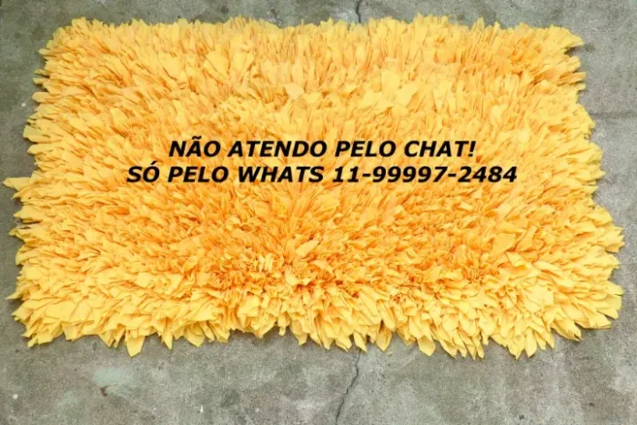 Tapete peludo LEIA O ANÚNCIO.