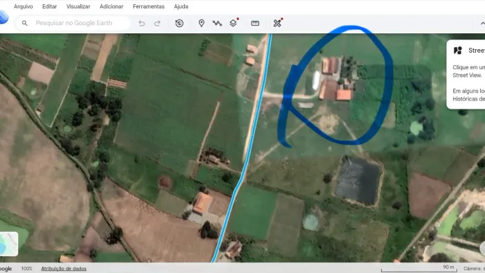 Vendo terreno com 18 tarefas no povoado Terra Vermelha em Itabaiana
