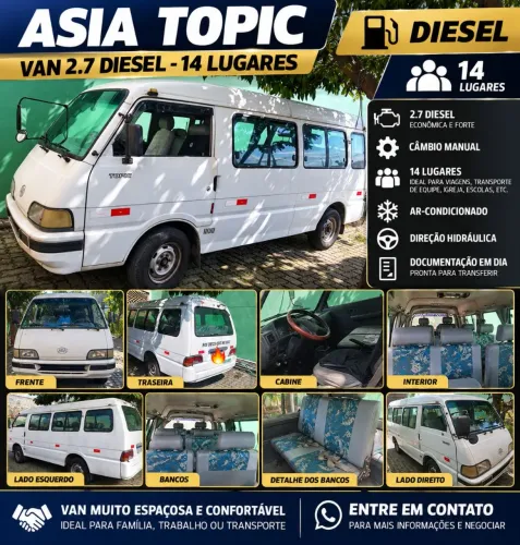 Asia Motors Topic Luxo Diesel 1997