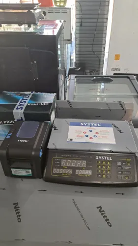 Ac balança etiquetadora com cadastro de 200 itens