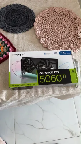 Rtx5060ti PNY 8gb Oc Gddr7 Nova lacrada com NF e garantia