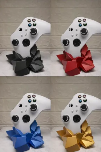 Suporte para controle formato cristal