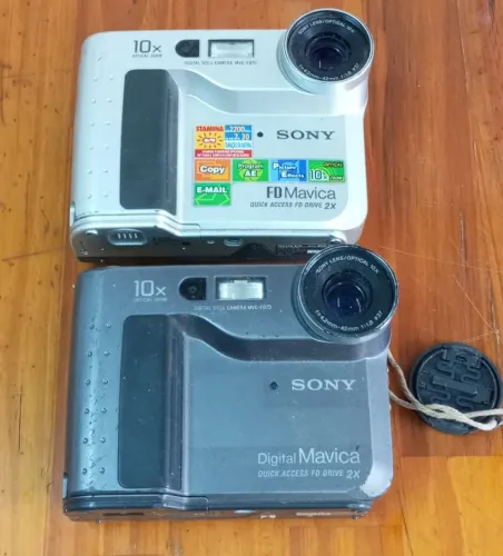 Câmeras fotografica Sony MAVICA DECORAÇÃO OU RETIRADA DE PEÇAS