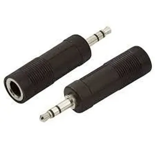 Adaptador P10 Fêmea Conversor Para Plug P2 Macho Estéreo