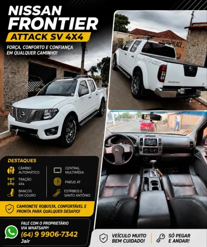Nissan Frontier SV AT. CD 4X4 2.5 TB Dies. Aut. 2015