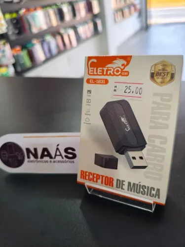 Adaptador receptor som bluetooth usb