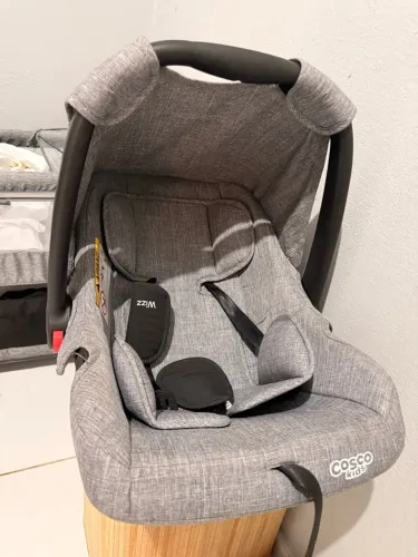 Bebê Conforto Cosco Kids, Wizz, 0 A 13kg, Cinza Mescla