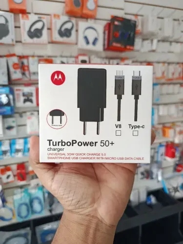 Carregador Motorola tipo C 50w - entrega em são Luís e região