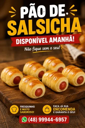 Pãozinho de salsicha