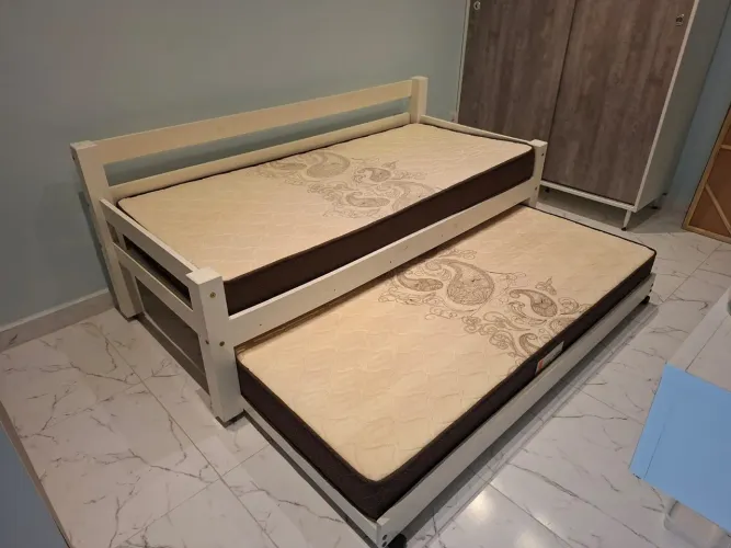 Cama doble madeira