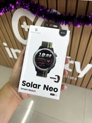 Smartwatch HAYLOU Solar Neo | Novo/Lacrado