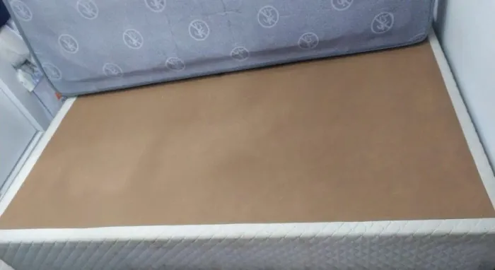 Vendo ou troco cama box casal usada e armário de cozinha com pia inclusa