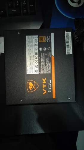Fonte 550w Cougar Vtk - 80 Plus® Bronze - Cgr-vk-550