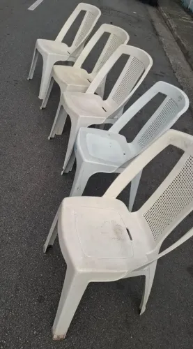 Lote cadeira plástico