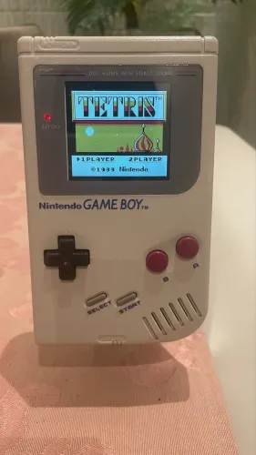 Game boy DMG com mod bateria e IPS