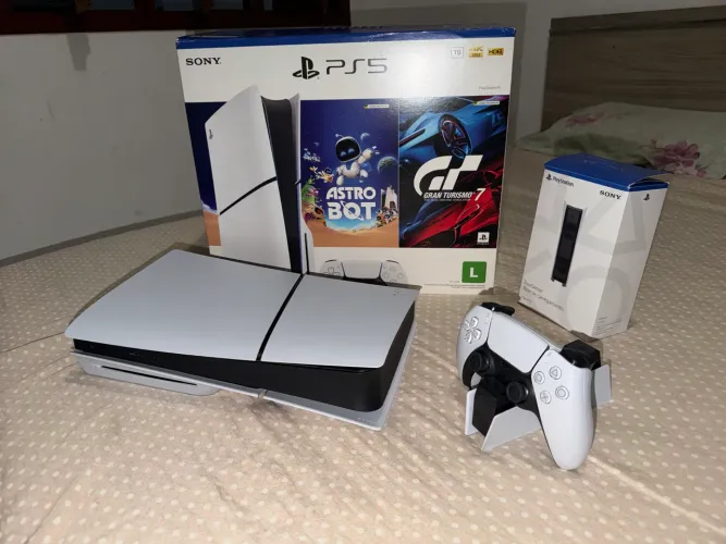 PS5 PlayStation 5 Slim - 1 TB | Mídia Física e Digital