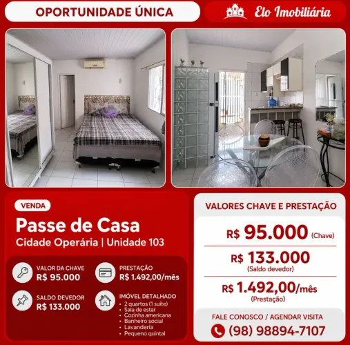 Passe Cidade Operária und 103