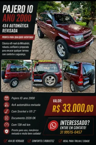 Mitsubishi Pajero IO Aut. 2000