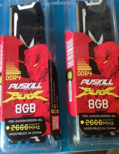 memorias ddr4 8 gigas puskil(lacrada)