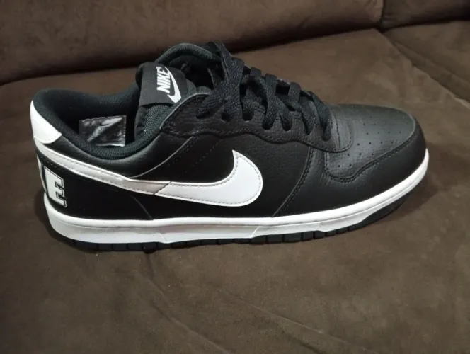 Tênis Nike Court Vision Low Next Nature Preto/Branco Original