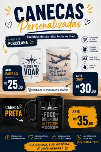 Canecas personalizadas
