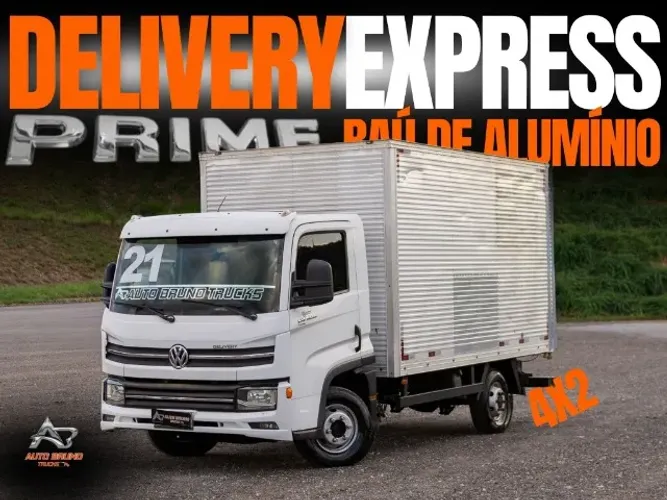 VW Delivery Express PRIME com Baú de Alumínio, Dirige com CNH Categoria B. VUC