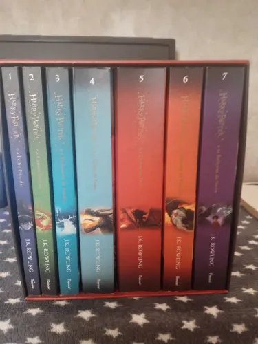 Box Harry Potter Edição Britânica Vermelha