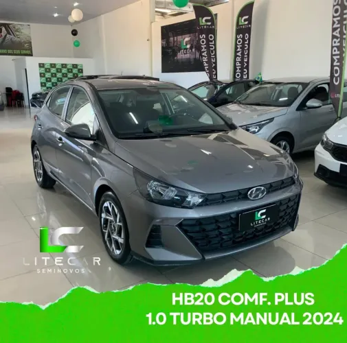 Hyundai HB20 Comfort Plus 1.0 TB Flex 12V Mec. 2024