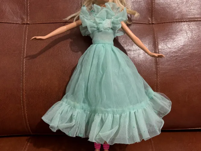 Vestido Barbie Estrela.