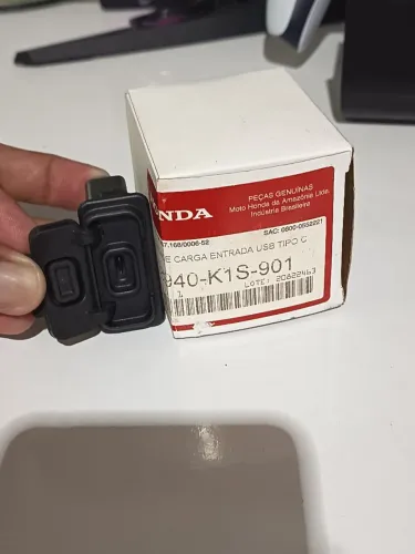 Carregando USB tipo C para Fan 2025/2026