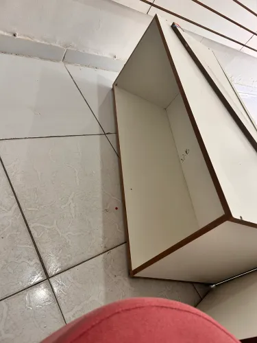 Nicho e luminárias mdf