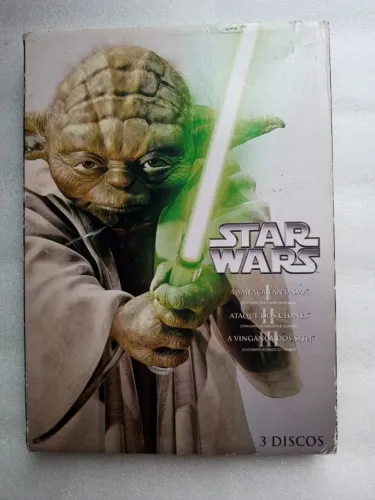 Star Wars - Trilogia Episódios I, II e III - Box DVD (3 discos)