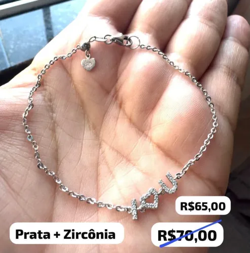 Pulseira de prata 
