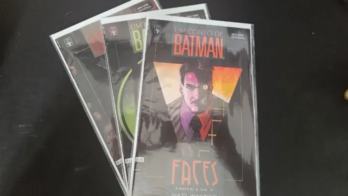 Minissérie Batman: Faces 1 a 3 Completa (Editora Abril 1993)