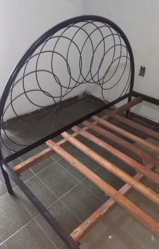 SUPORTE PARA CAMA CASAL FERRO