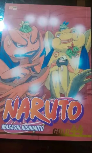 Mangá Naruto 44 volume gold