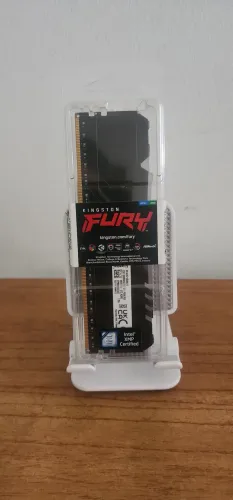 Memória DDR4 Kingston Fury Beast RGB, 16GB, 3200MHz