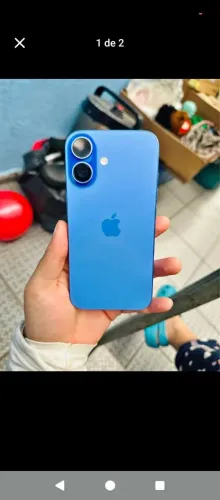 iPhone 16 normal azul