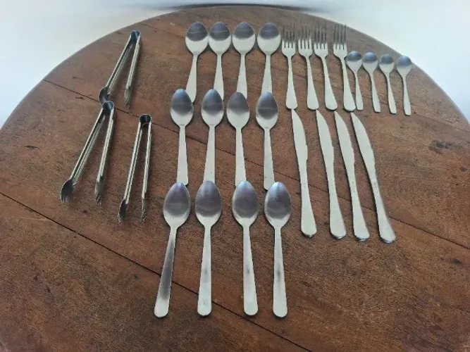 LOTE TALHERES INOX GOURMET MIX - GRANDE VOLUME