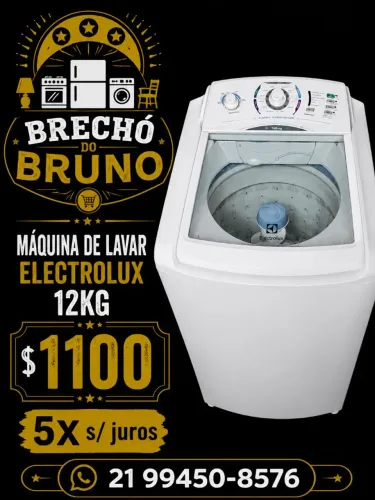 Máquina Electrolux 12kg