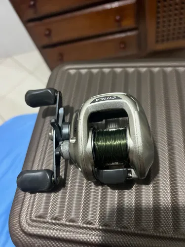 Carretilha Shimano Cítica / Vara hummer 25-50Lb