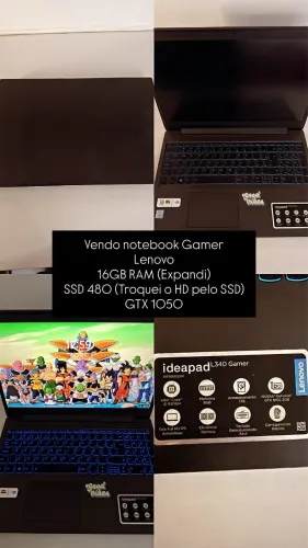 Notebook Gamer Lenovo